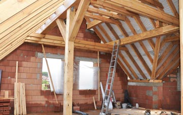 Gover Hill attic trusses